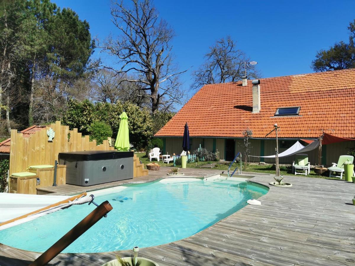 Les Hotes Landes Saint-Gor Exteriör bild